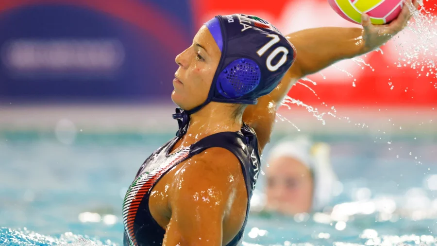Mundial de waterpolo, Setterosa despiadada: ¡32 goles a Singapur!