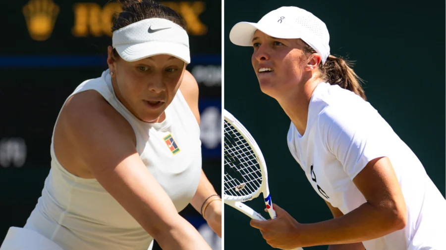 Cuando Amanda Anisimova e Iga Swiatek jueguen la final de Wimbledon