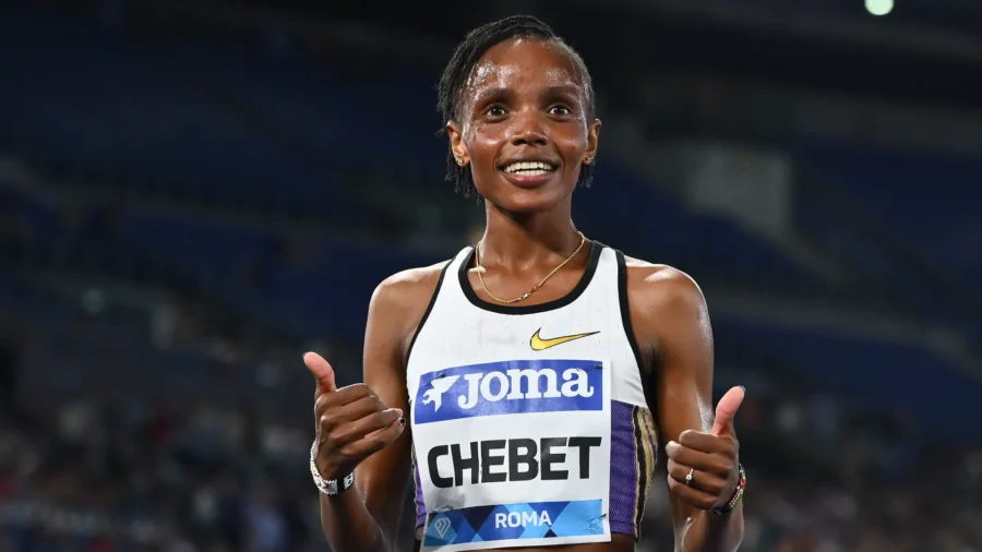 Beatrice Chebet, primera mujer en bajar de 14 minutos en los 5.000 metros