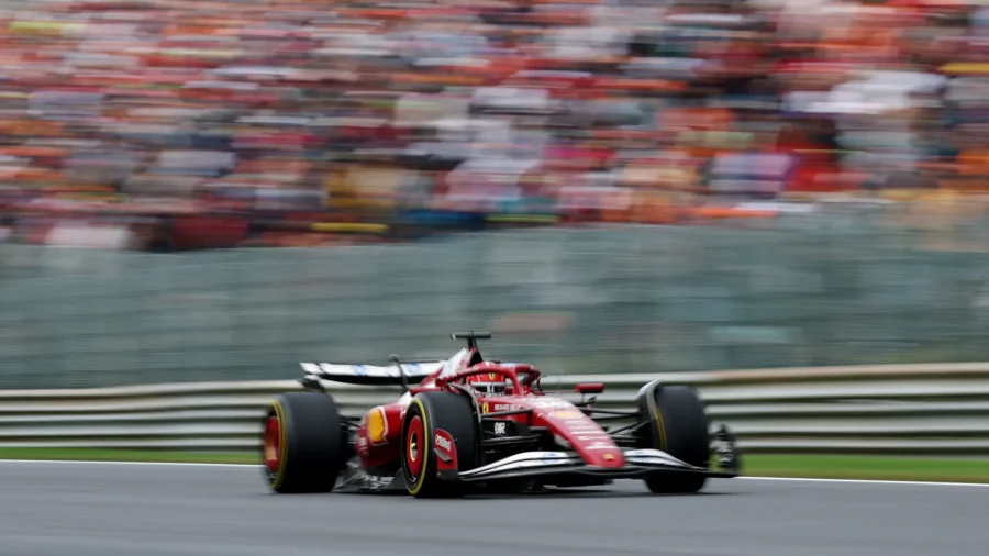 Ferrari, Charles Leclerc contento de haber aguantado a Max Verstappen