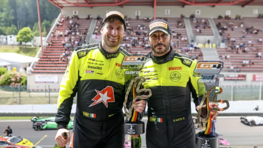 Primera victoria de D&apos;Aste y Naska en las GT4 European Series 2025