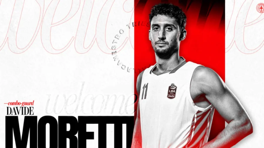 Pallacanestro Trieste da un golpe: llega Davide Moretti