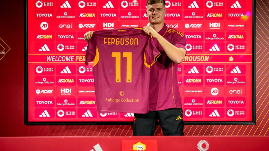 Evan Ferguson, el Roma oficializa la llegada de su primer irlandés
