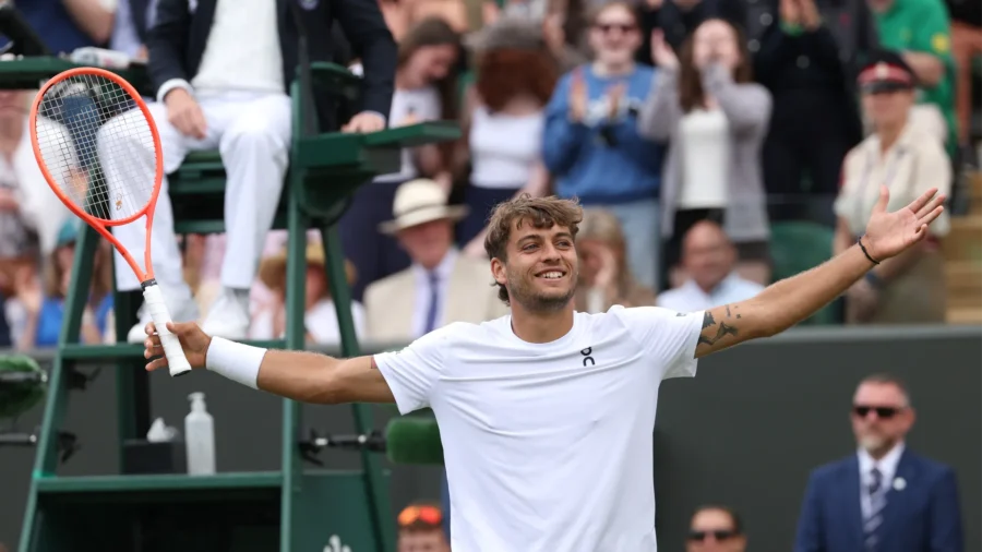 Wimbledon, el sueño de Flavio Cobolli: está en cuartos de final