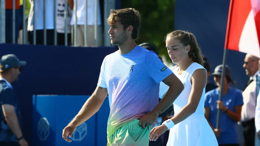 Lucia Bronzetti y Flavio Cobolli vencidos en dobles mixtos, la Copa Hopman se va a Canadá