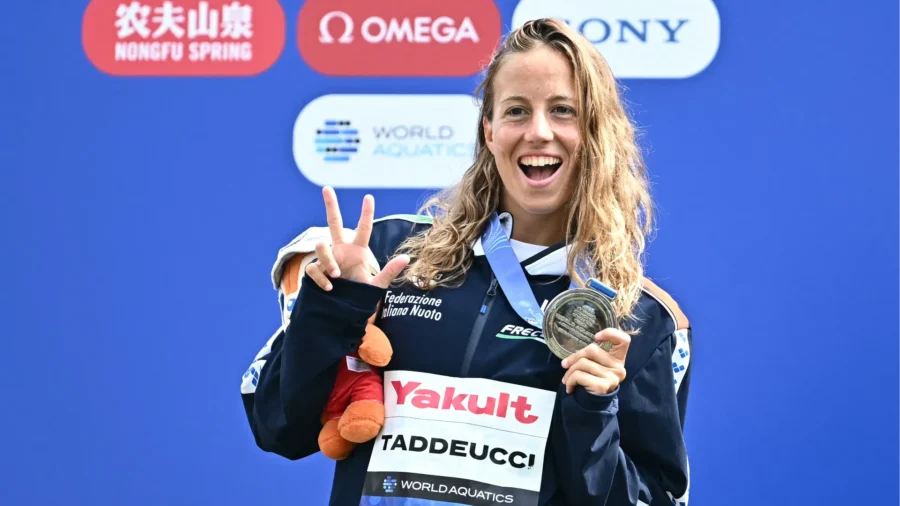 Campeonatos del Mundo de natación cross, trío de medallas de plata para Ginevra Taddeucci. Gregorio Paltrinieri se burló