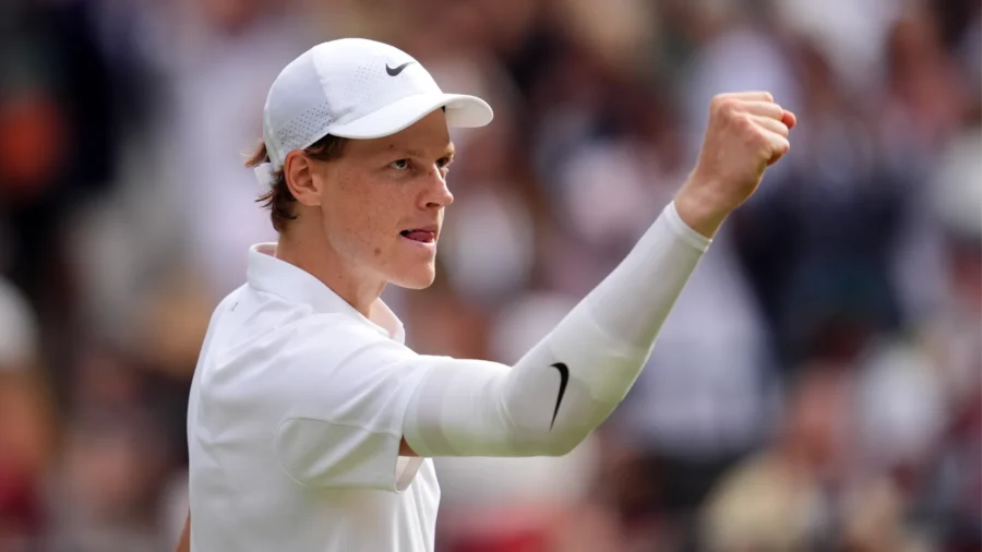 Jannik Sinner vence a Ben Shelton en 3 sets: está en semifinales de Wimbledon