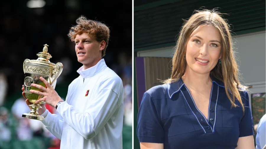 Jannik Sinner, el divertido homenaje de Maria Sharapova enloquece a los aficionados