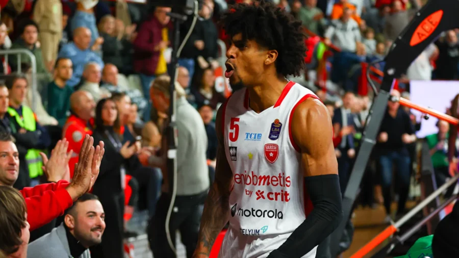 El baloncesto de Varese despide con clase a Justin Gray