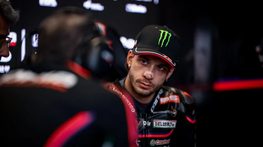 Marco Bezzecchi descubre Sachsenring con Aprilia