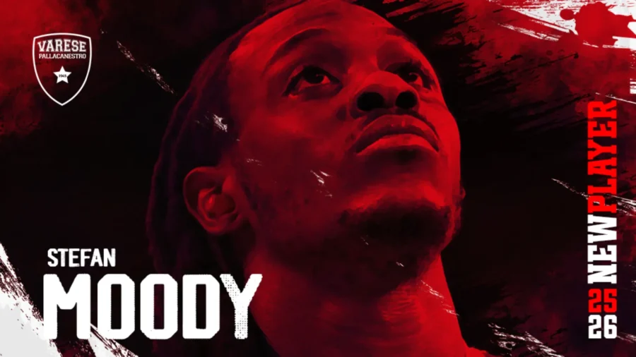 Varese Basketball tiene un nuevo base: Stefan Moody