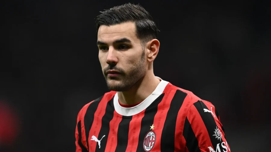 Theo Hernández, polémica despedida del AC Milan