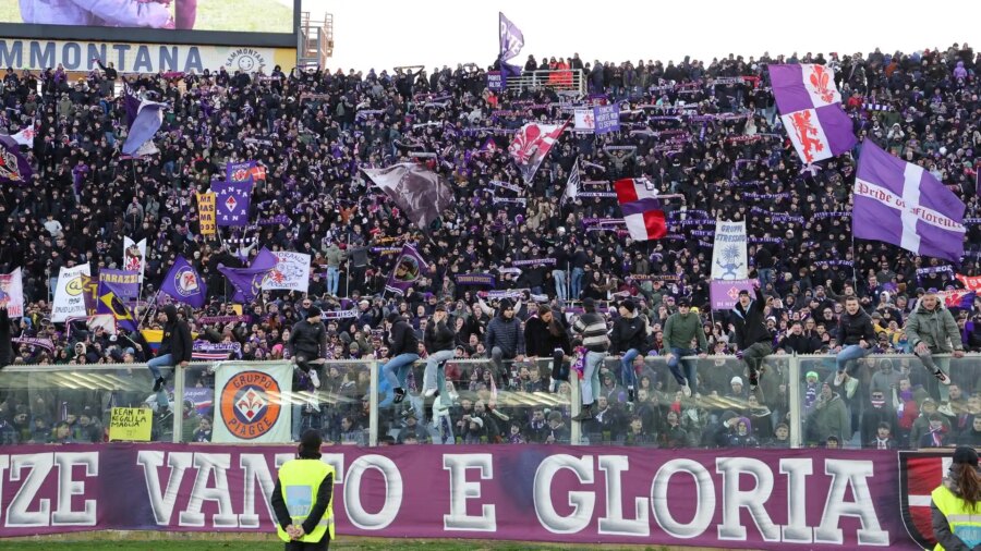 La Fiorentina, obligada a trasladarse al estadio Mapei de Reggio Emilia