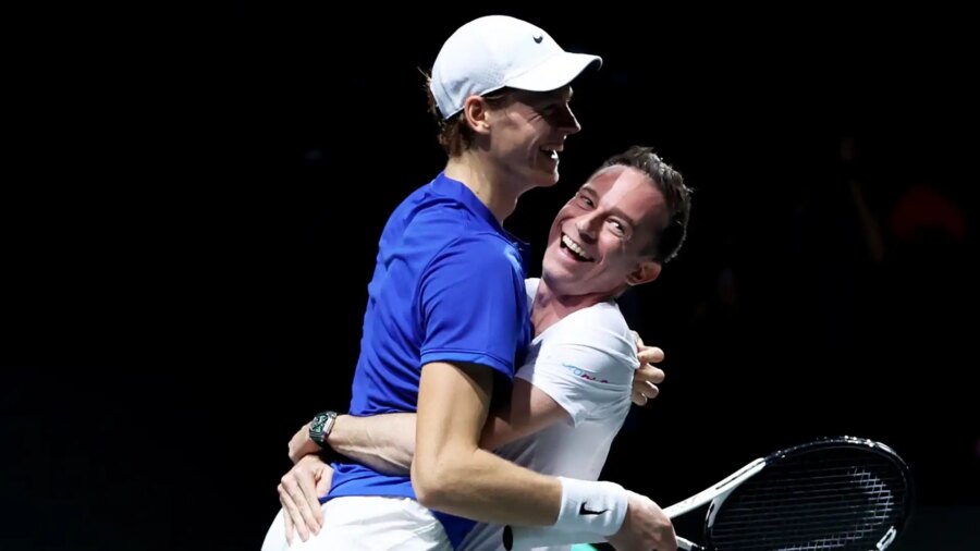 Filippo Volandri vio a un Jannik Sinner diferente en Wimbledon