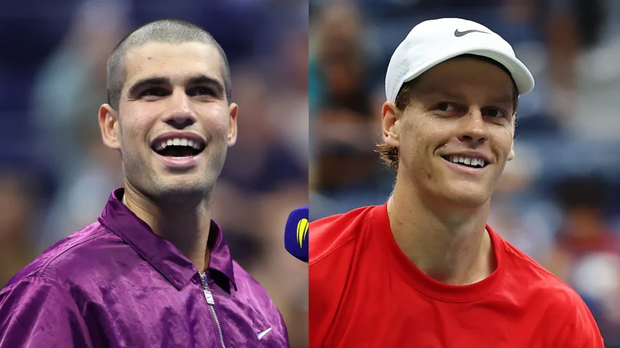 Cuando Jannik Sinner juega contra Jannik Sinner en la final del Us Open: historia con Carlos Alcaraz