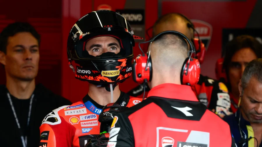 Ducati, Pecco Bagnaia noveno pero sonríe: "Hay un gran cambio"