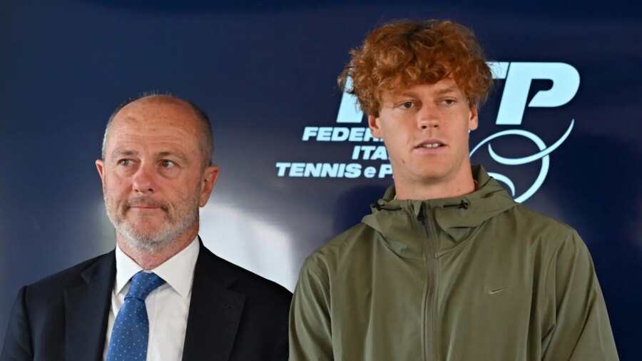 Angelo Binaghi compara a Jannik Sinner con Gigi Riva y ensalza a Matteo Berrettini