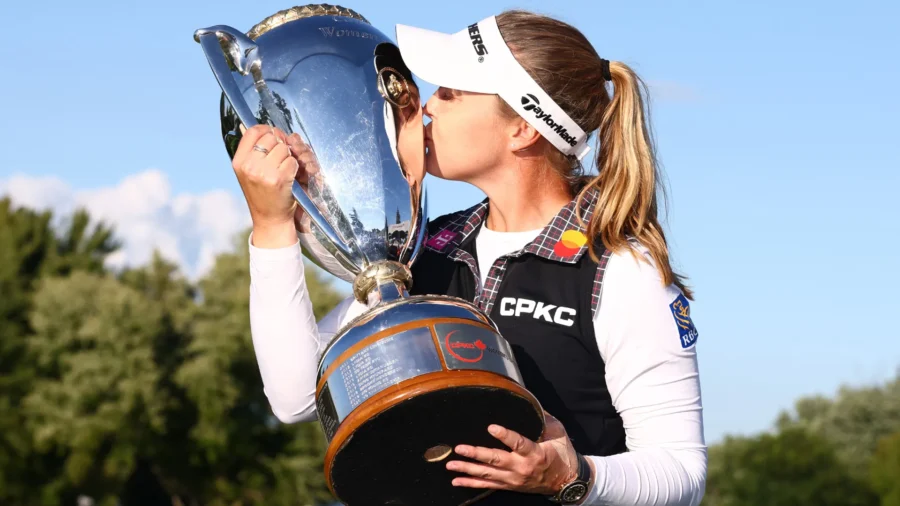 Brooke Henderson gana y lo celebra: "He estado esperando una eternidad"