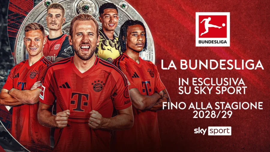 Bundesliga en exclusiva en Sky y Now hasta 2029