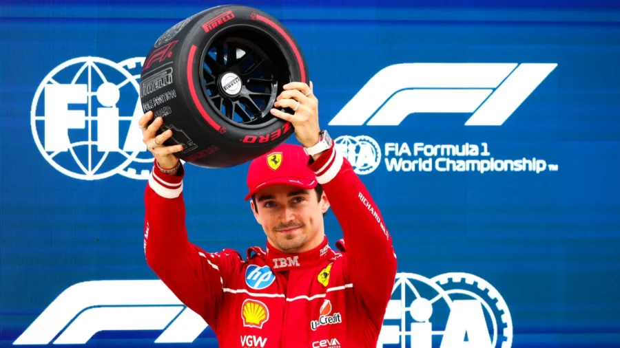 Charles Leclerc y Lewis Hamilton, las dos caras de Ferrari