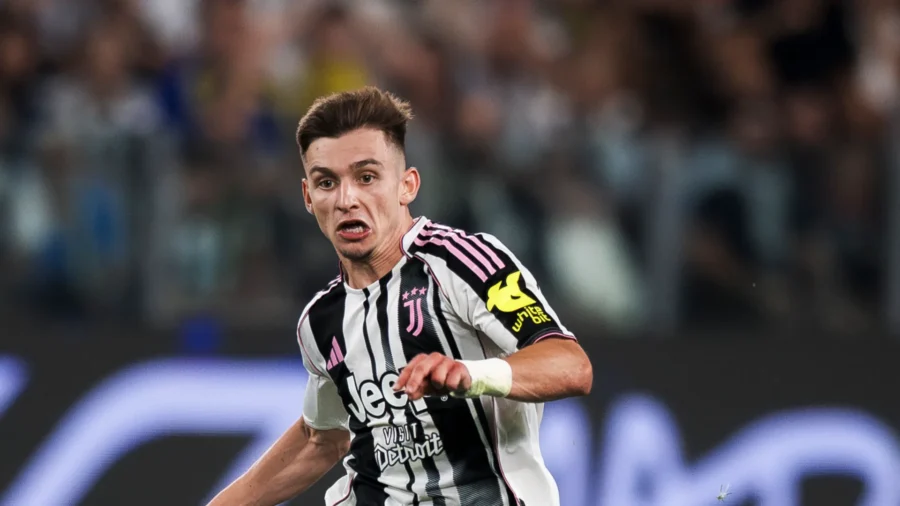 Juventus, qué problema: Francisco Conceição se cae