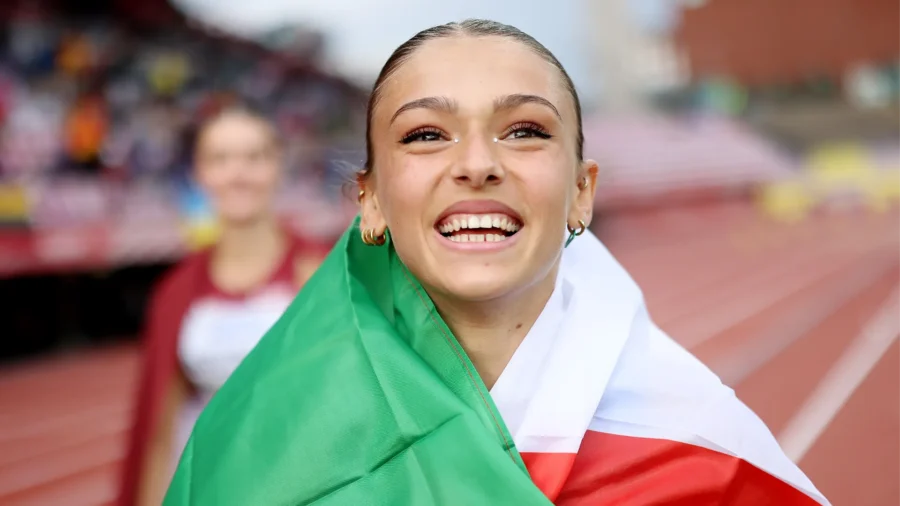 Quién es Erika Saraceni, la nueva estrella del atletismo italiano