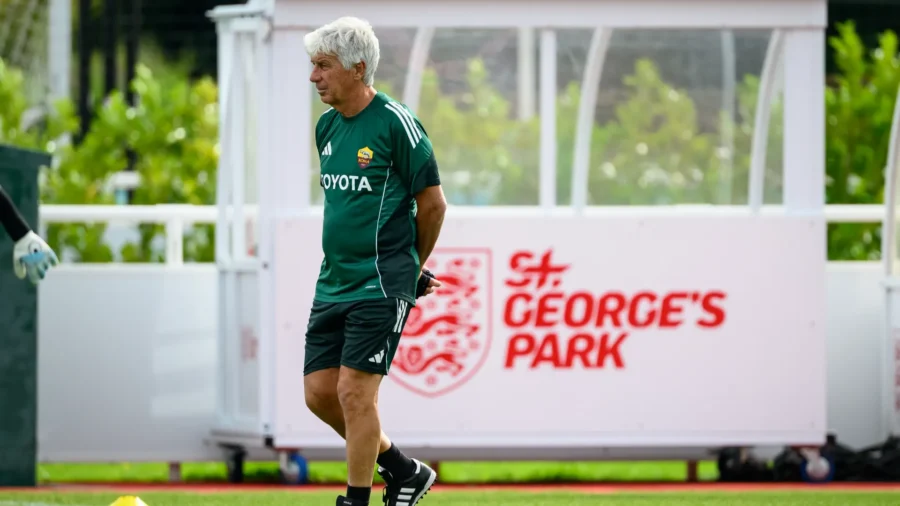 Roma, Gian Piero Gasperini informa sobre el estado de Paulo Dybala