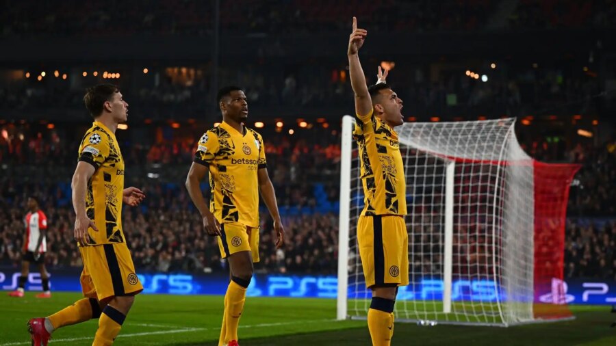 Liga de Campeones: el Inter derrota al Rotterdam y se asegura los cuartos de final