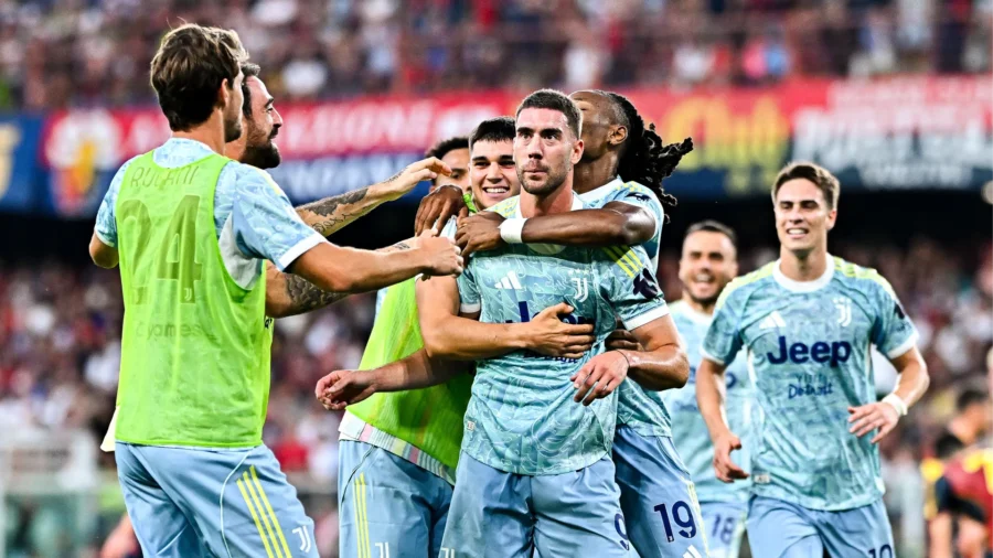 Juventus también pleno de puntos, Genoa ko. Empate entre Torino y Fiorentina