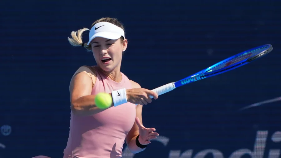 Una furiosa Anna Kalinskaya acaba noqueada en Cincinnati: "
