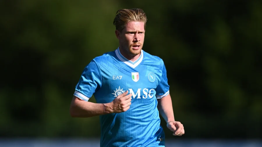 Kevin De Bruyne lo quiere todo con el Nápoles