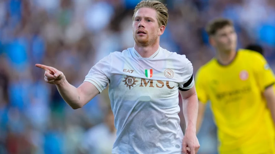 Nápoles, Kevin De Bruyne envía un mensaje a los escépticos