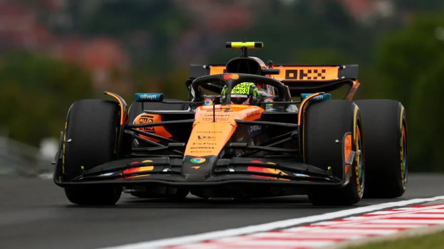 Dominio de McLaren en la primera sesión de entrenamientos libres en Hungría