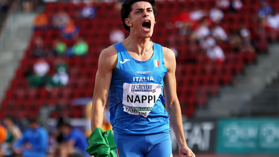 Diego Nappi, espectacular oro en los 200 metros del Campeonato de Europa Sub-20
