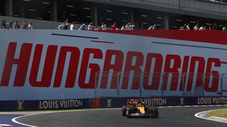 F1, GP de Hungría: doblete de McLaren y Ferrari en los libres 3