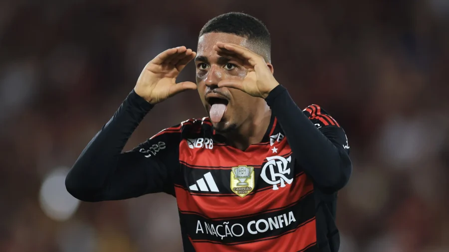 El Flamengo humilla al Vitória con una goleada de récord