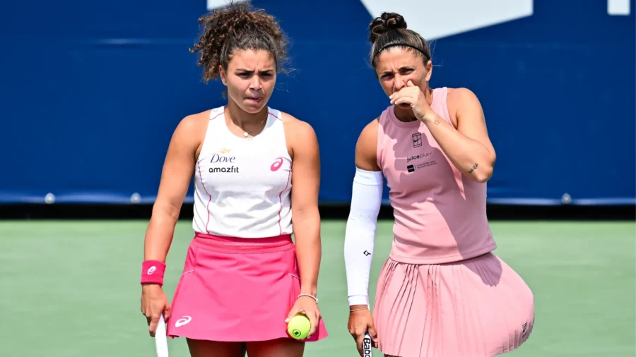 US Open, Sara Errani y Jasmine Paolini en octavos de final de dobles