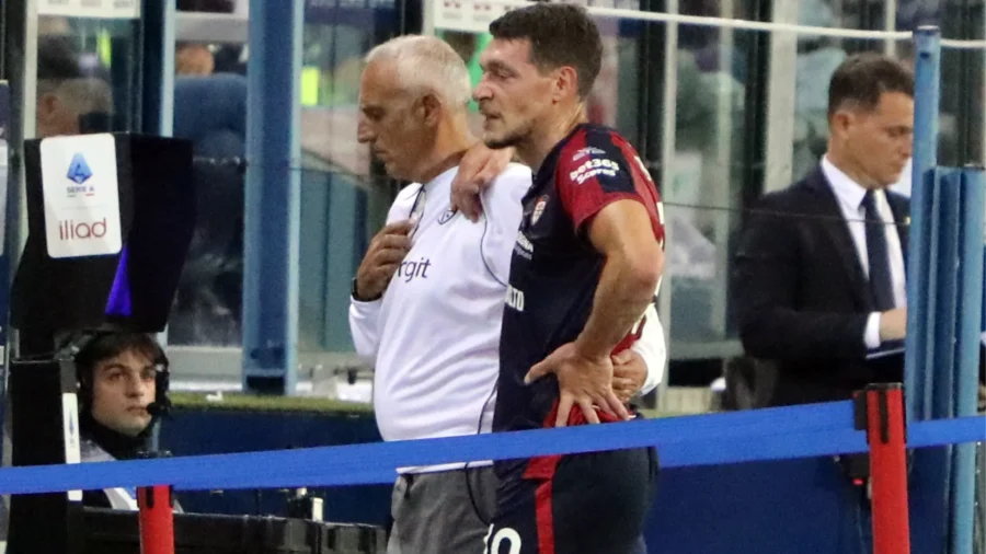 Andrea Belotti, menudo golpe: rotura del LCA