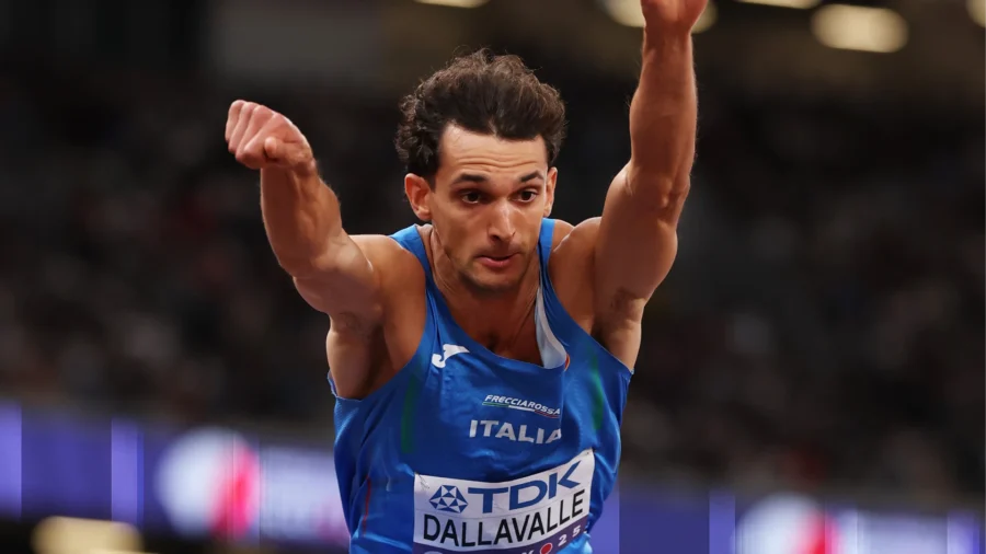 Andrea Dallavalle, triple salto de plata: el italiano logra una hazaña extraordinaria
