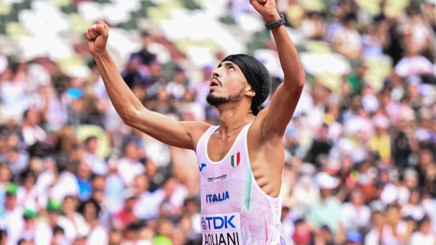 Iliass Aouani, bronce que vale oro en el maratón de los Mundiales de Tokio