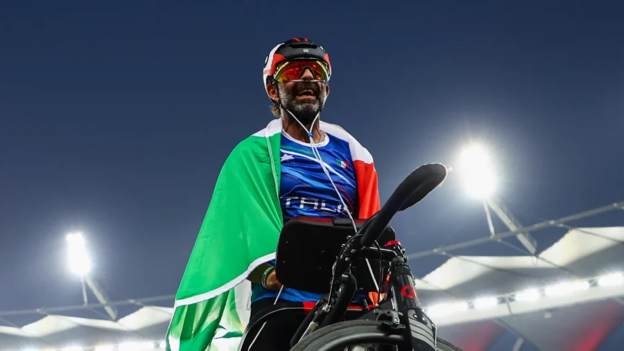 Carlo Calcagni fabuloso: segunda medalla de oro en los Mundiales de Atletismo Paralímpico