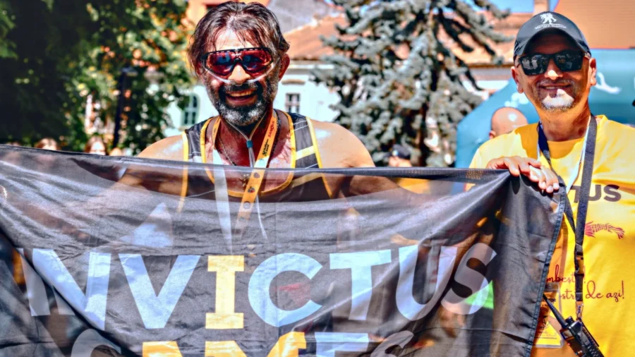 Carlo Calcagni también en la salida de la Gran Media Maratón de Londres