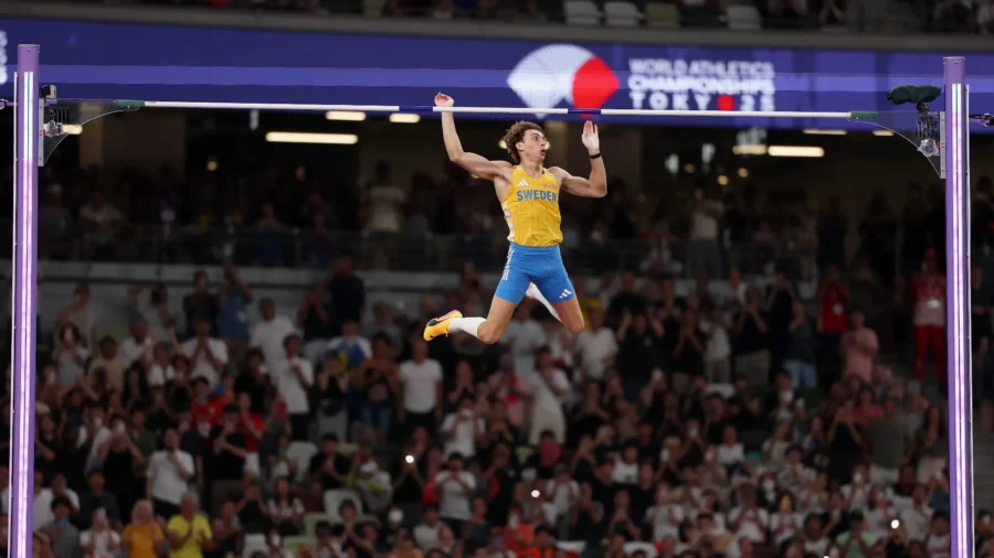 Duplantis, leyenda sin fin: otro récord mundial