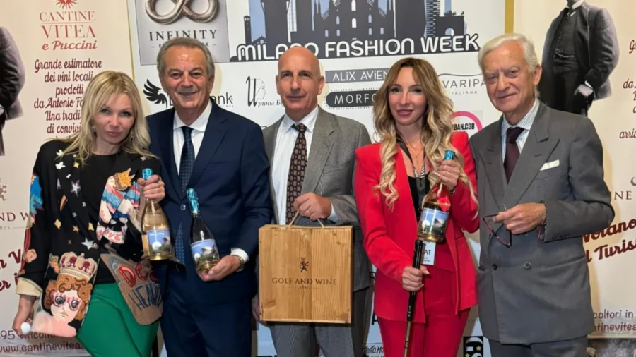 Antonio Faravelli también da en el clavo en la Infinity Fashion Week de Milán,