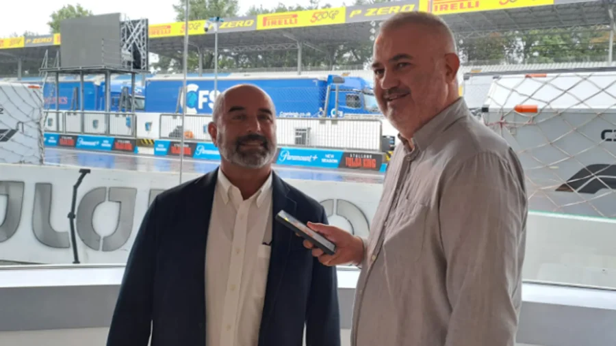 Ivan Capelli presiona a Ferrari en Monza: "Si la fortuna se tuerce…"