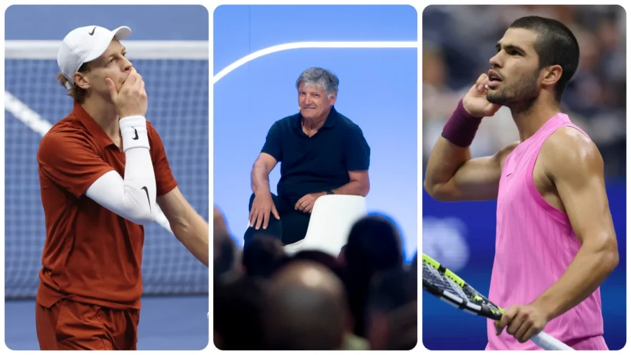 Jannik Sinner y Toni Nadal exageran el golpe con Carlos Alcaraz