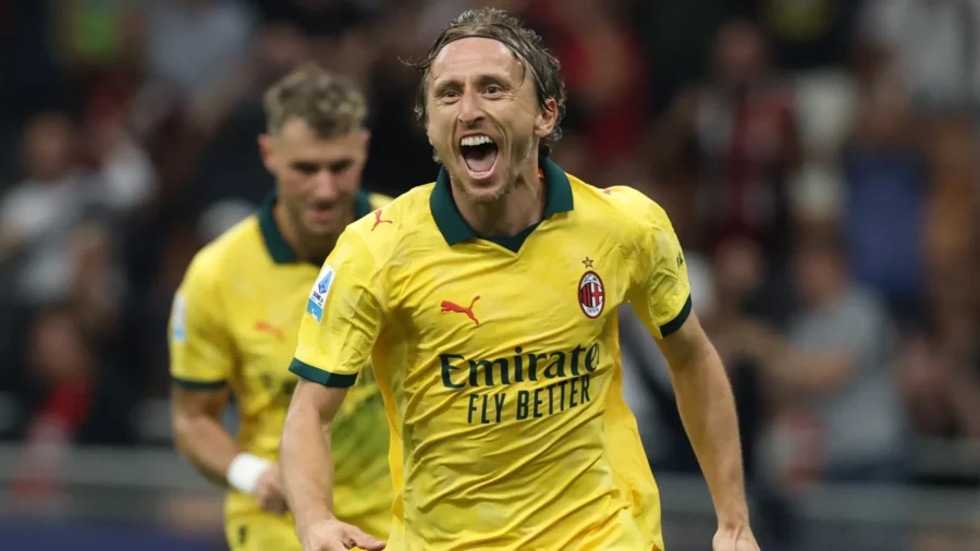 Modric bastó al AC Milan: ganó al Bolonia. Allegri expulsado en la final