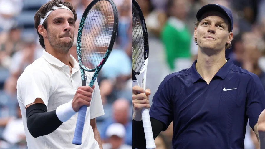 Cuando Jannik Sinner juega contra Jannik Sinner en el US Open: Antecedentes con Lorenzo Musetti