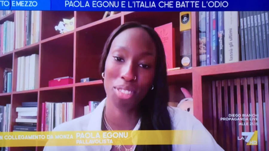 Paola Egonu, radiante en televisión: «Progresos contra el racismo en Italia
