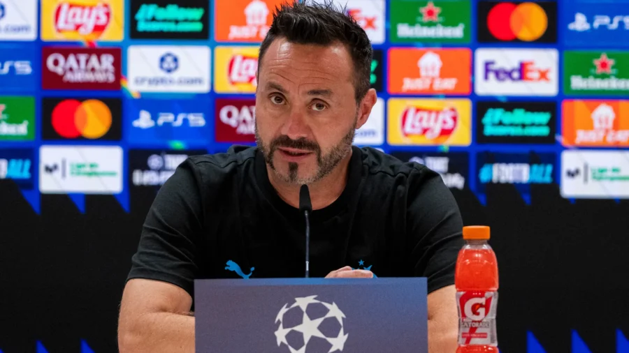 Marsella, Roberto De Zerbi furioso tras la derrota ante el Real Madrid: "Vergonzoso"